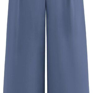 Women Wide Leg Dress Pants 2025 High Waisted Button Pleated Business Casual Trou